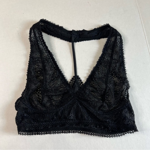 Victoria's Secret Black Lace Bralettes Racerback - Picture 6 of 9